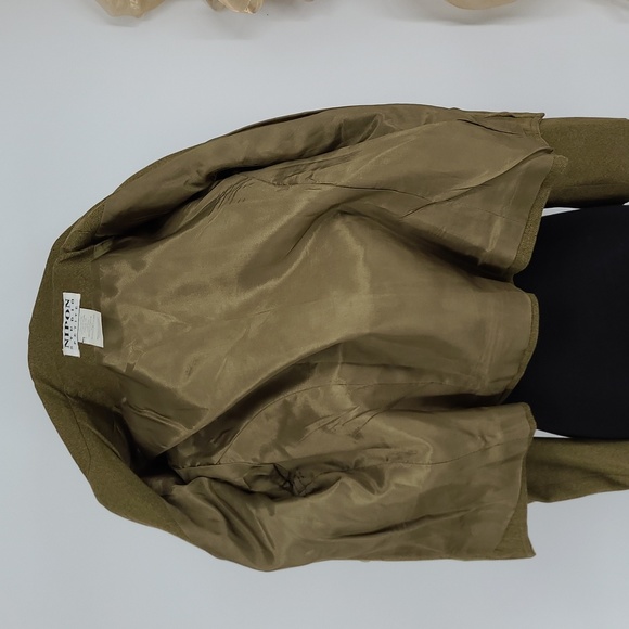 Nipon Studio Petite Military Inspired Cropped Jacket Women's sz. 2P - Picture 13 of 13